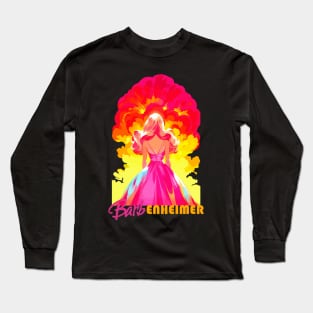 Barbie x Oppenheimer mashup Long Sleeve T-Shirt